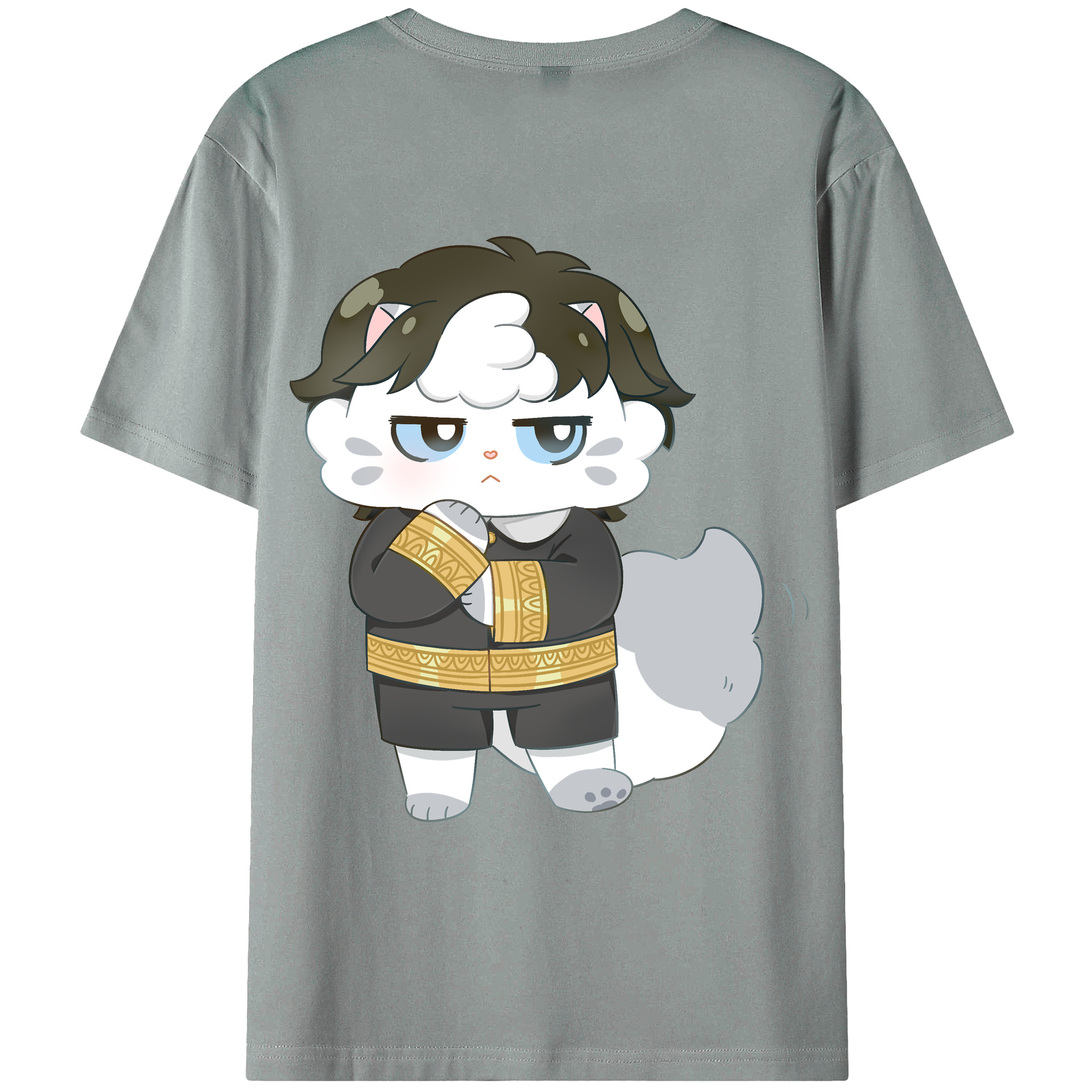 （画像用） SPY×FAMILY间谍家家酒 綿100％ メンズ半袖Tシャツ（バックプリント） 通気性